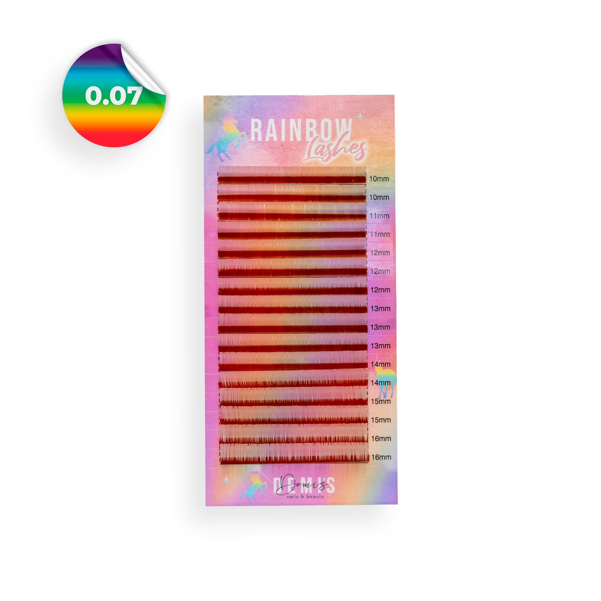 RAINBOW LASH TRAY (0.07MM)
