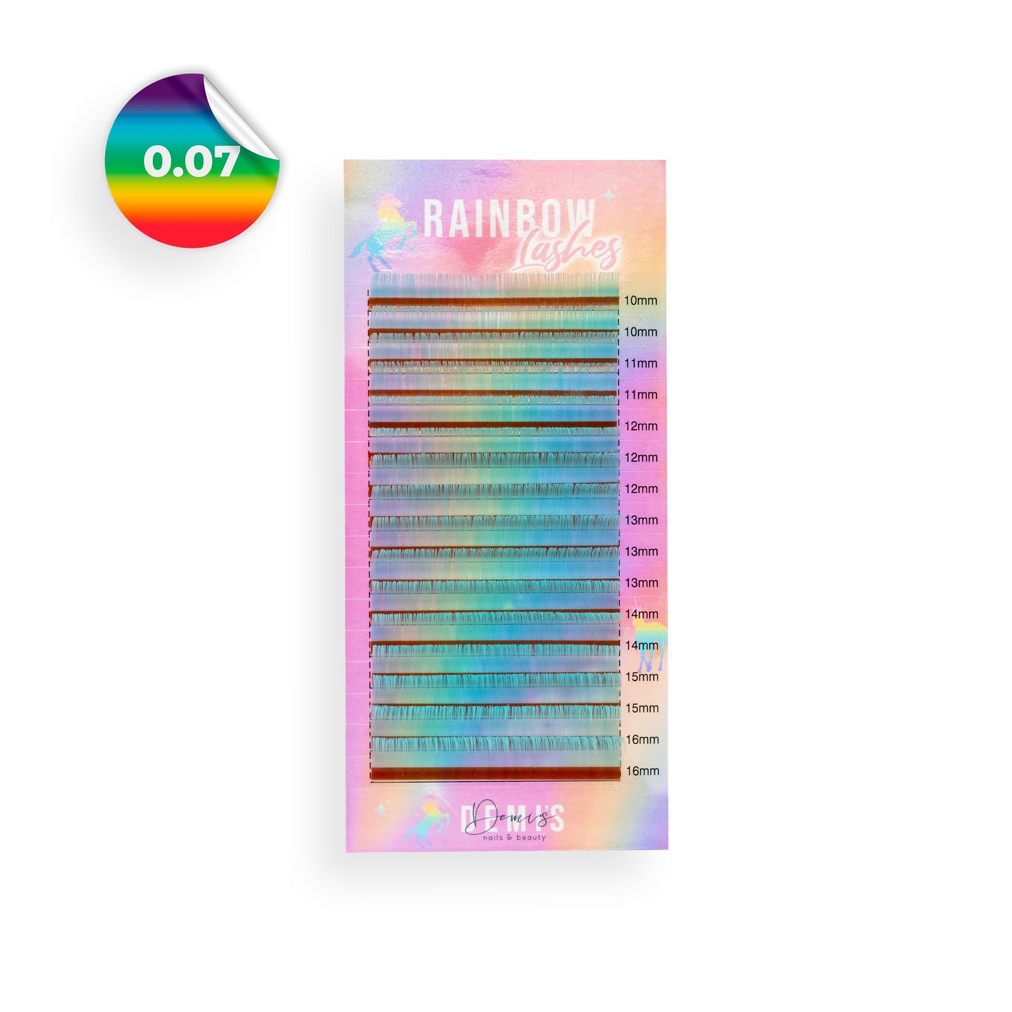 RAINBOW LASH TRAY (0.07MM)