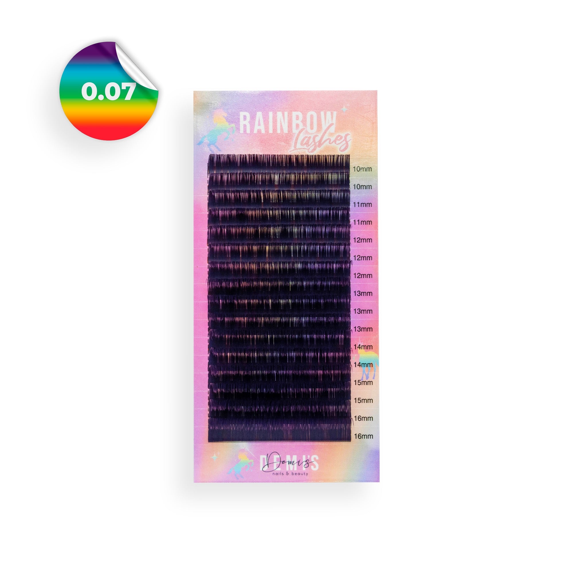 RAINBOW LASH TRAY (0.07MM)