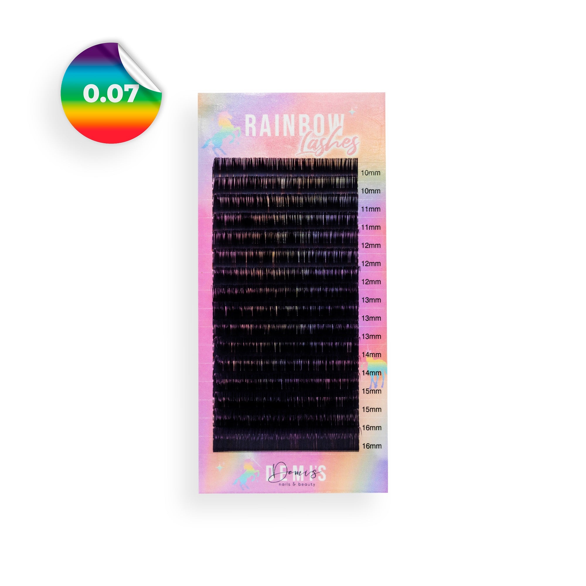 RAINBOW LASH TRAY (0.07MM)