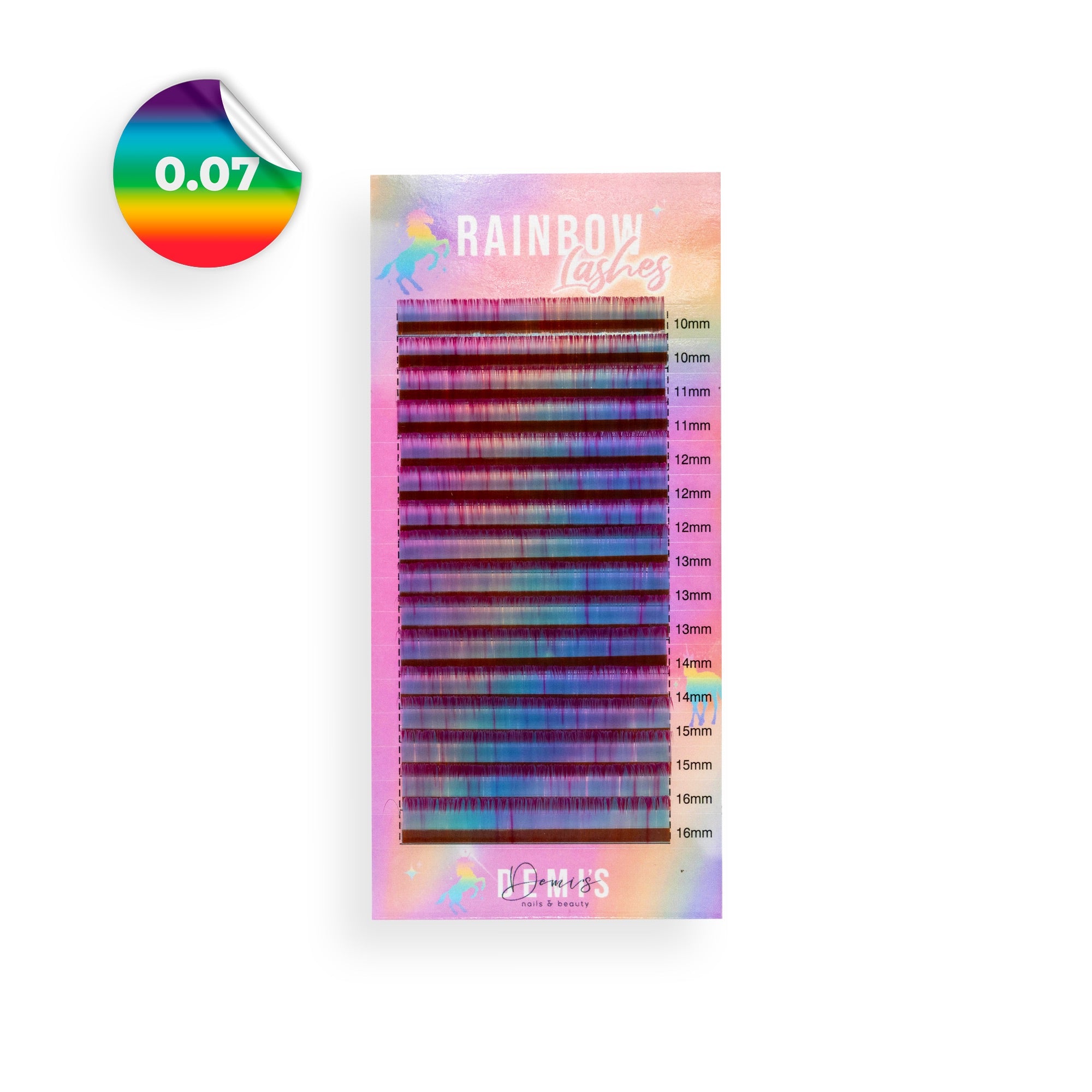 RAINBOW LASH TRAY (0.07MM)