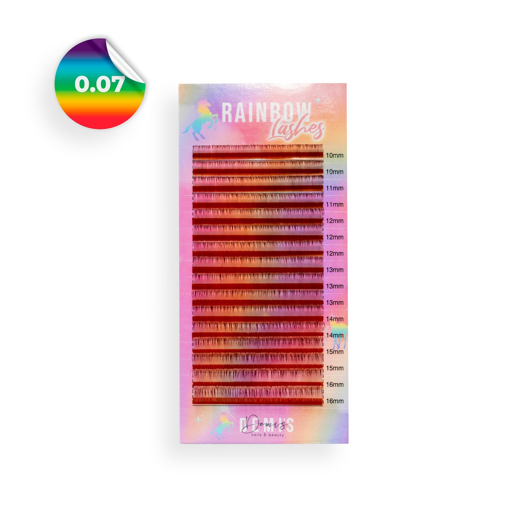 RAINBOW LASH TRAY (0.07MM)