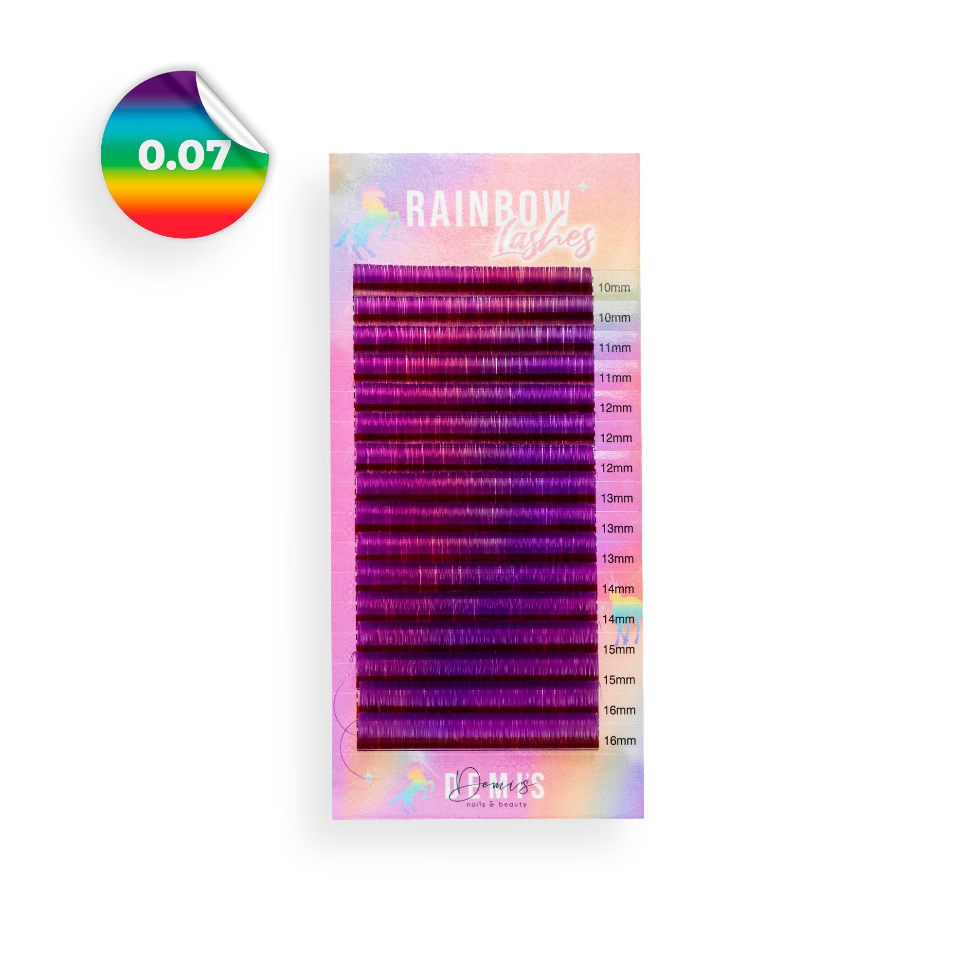 RAINBOW LASH TRAY (0.07MM)