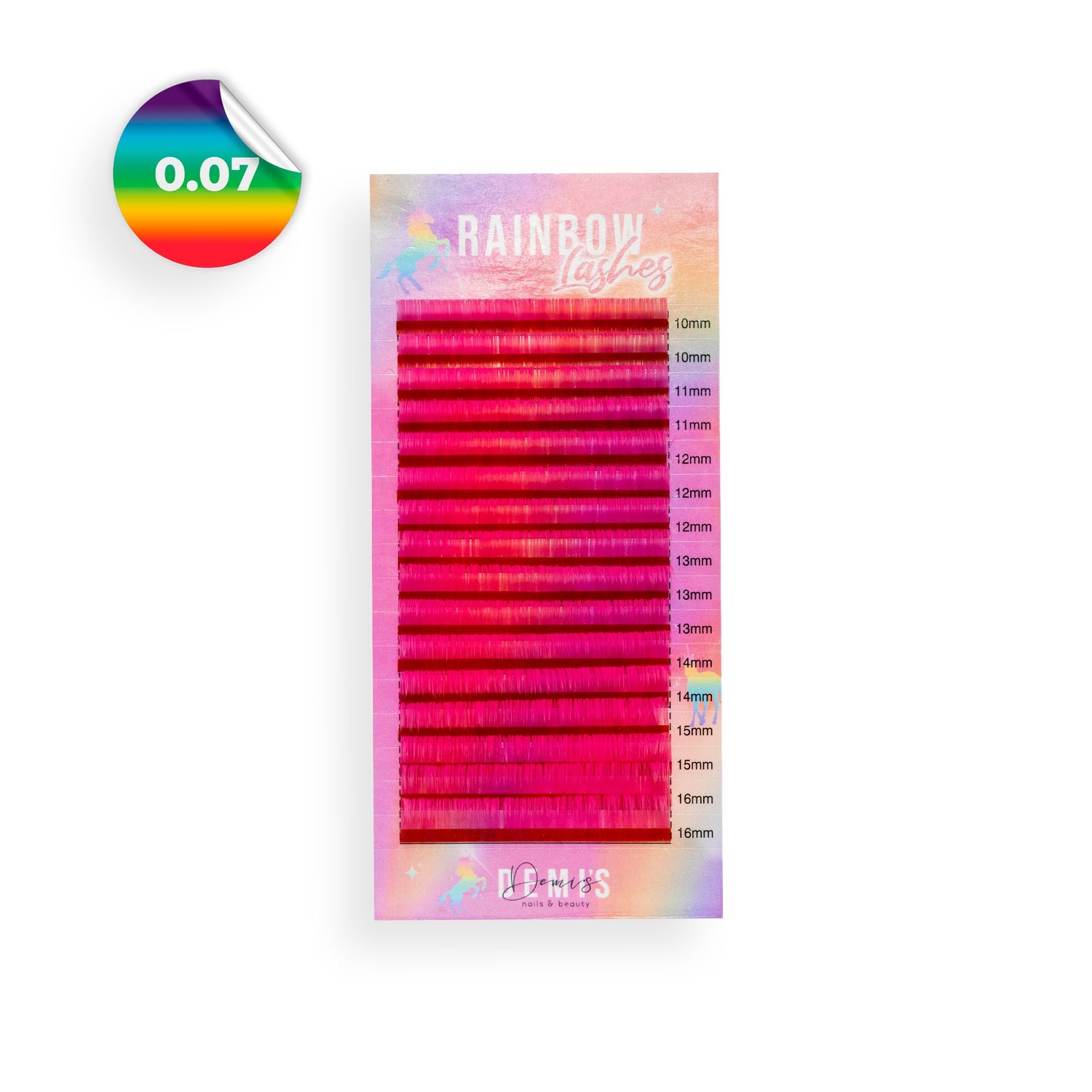 RAINBOW LASH TRAY (0.07MM)