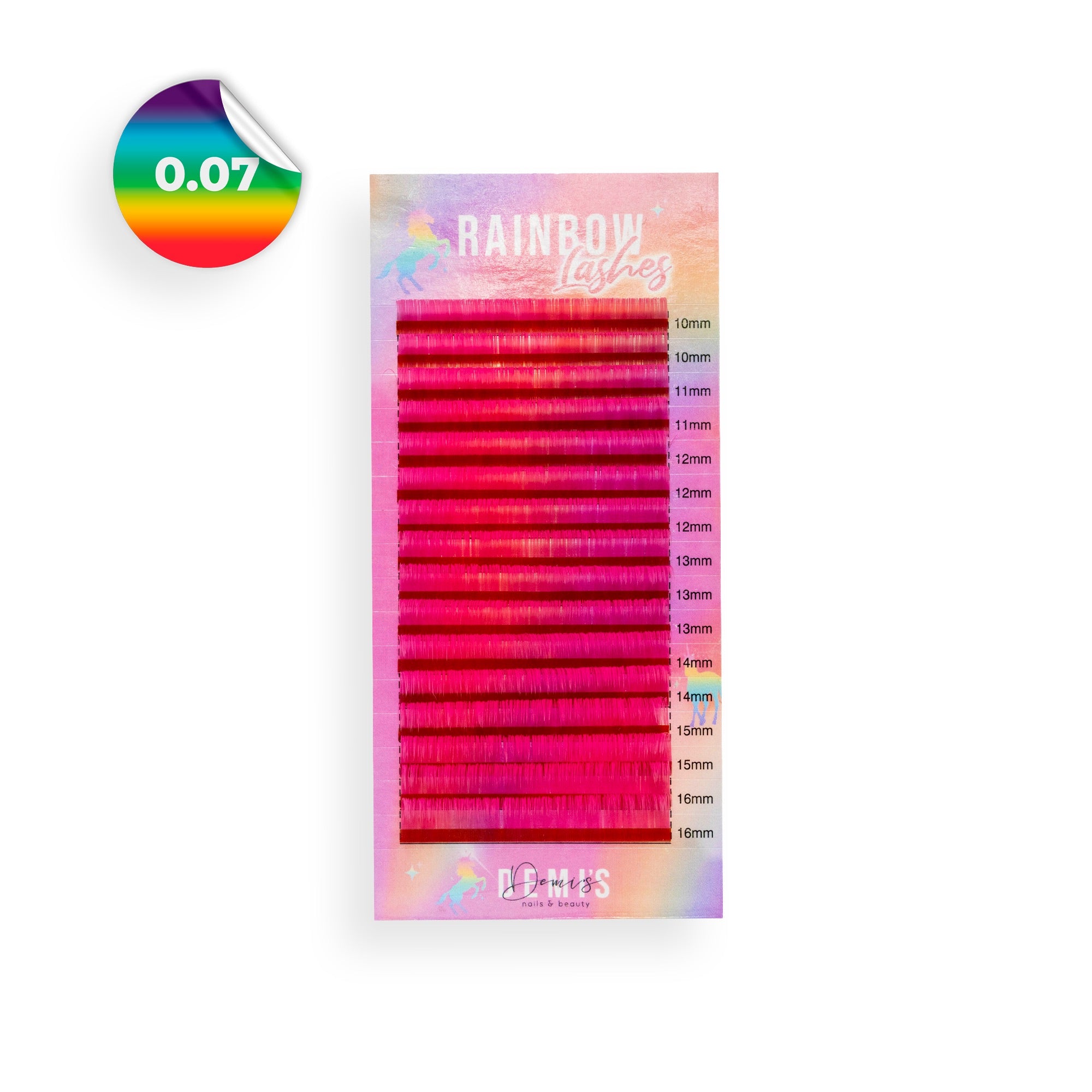 RAINBOW LASH TRAY (0.07MM)