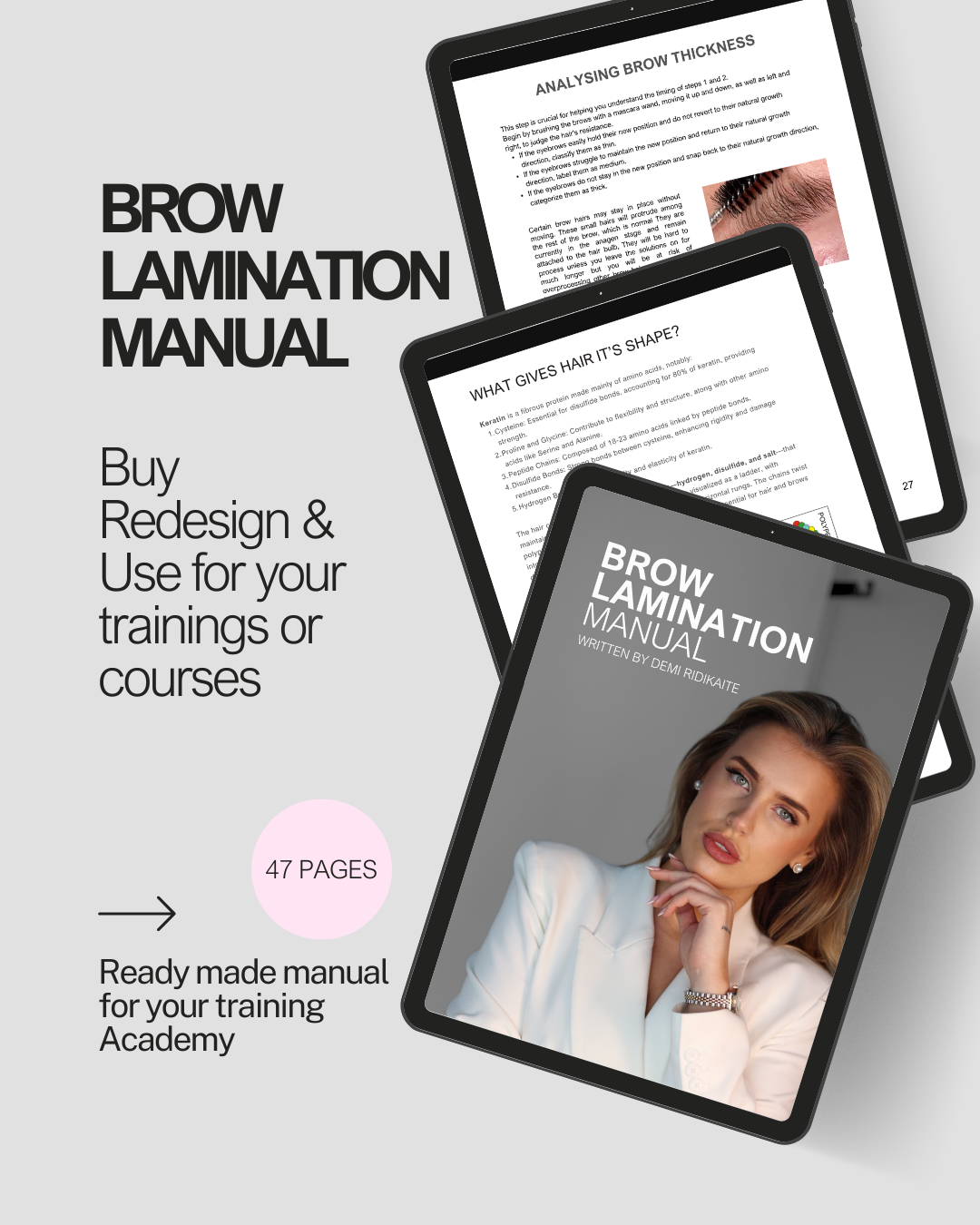 Brow Lamination Training Manual